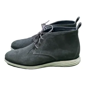 Cole HAAN Grand Evolution Chukka Grey Suede/Vapor Men’s Shoes Size 13M.