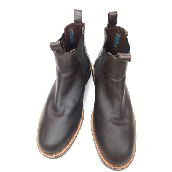Cole Haan Grand.OS Mens Brown Leather Chelsea Ankle Boots Shoes Size 11 M