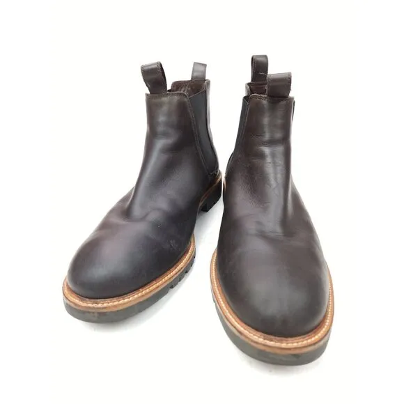 Cole Haan Grand.OS Mens Brown Leather Chelsea Ankle Boots Shoes Size 11 M