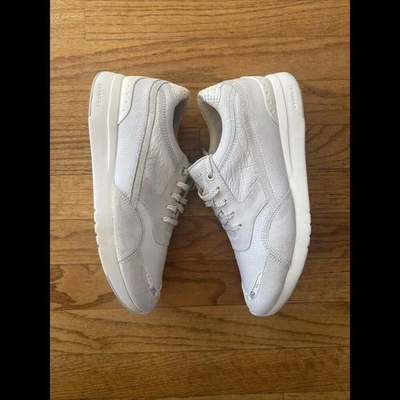 Cole Haan Grandpro Women’s Downtown Sneaker Ivory Python Size 8 White Shoes