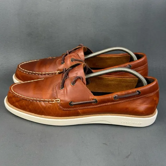 Cole Haan Mens GrandPro Windward Leather Boat Shoes men’s size 11