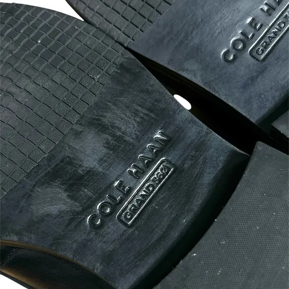 Cole Haan Men's Modern Essentials Black LeatherPenny Loafers Size 10.5 C35103