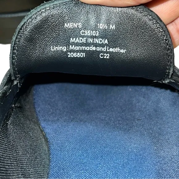 Cole Haan Men's Modern Essentials Black LeatherPenny Loafers Size 10.5 C35103