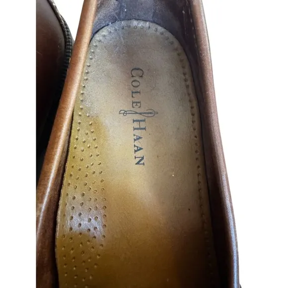 Cole Haan Mens Size 11 M Douglas Brown Leather Penny Loafer Shoes Office 01462