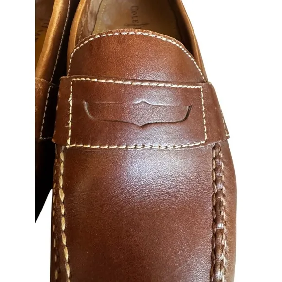 Cole Haan Mens Size 11 M Douglas Brown Leather Penny Loafer Shoes Office 01462