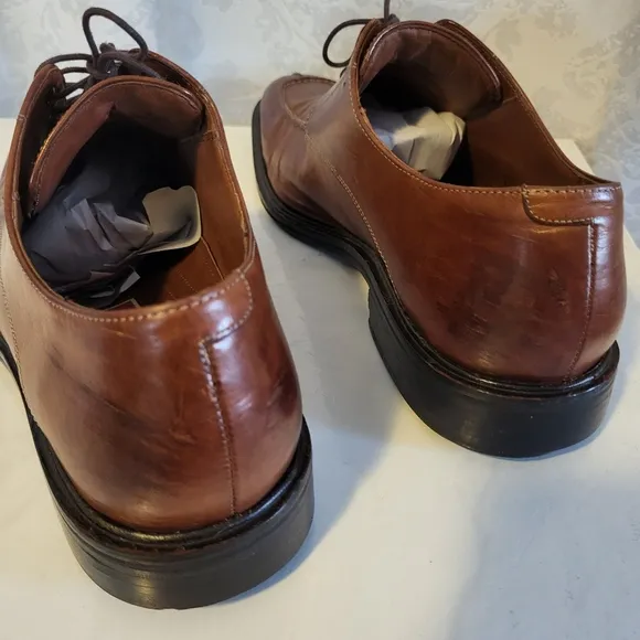 Cole Haan NikeAir Men's Slpit Toe, Oxford Dress Shoes, Size 13M, Brown