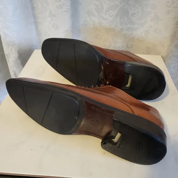 Cole Haan NikeAir Men's Slpit Toe, Oxford Dress Shoes, Size 13M, Brown