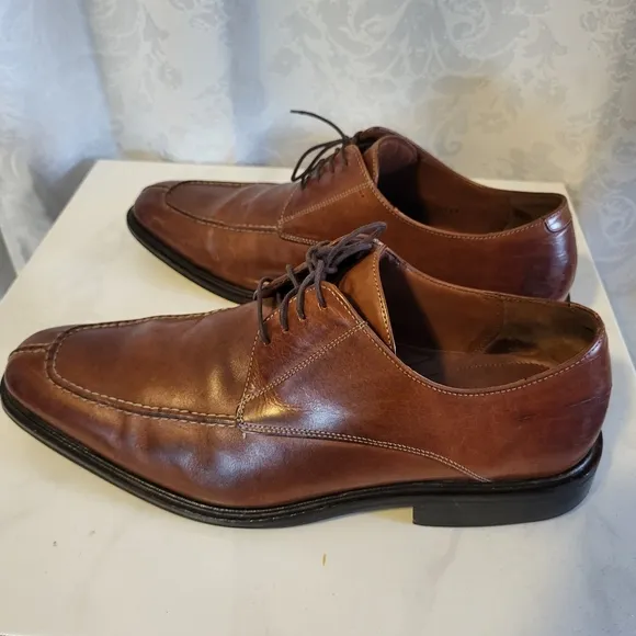 Cole Haan NikeAir Men's Slpit Toe, Oxford Dress Shoes, Size 13M, Brown
