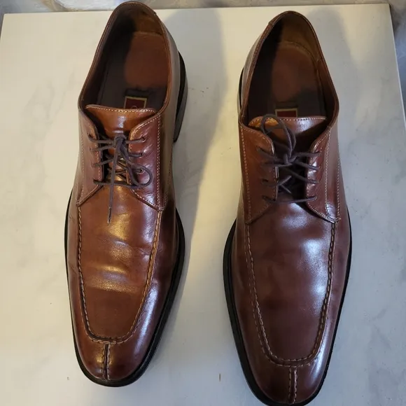 Cole Haan NikeAir Men's Slpit Toe, Oxford Dress Shoes, Size 13M, Brown