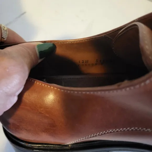 Cole Haan NikeAir Men's Slpit Toe, Oxford Dress Shoes, Size 13M, Brown