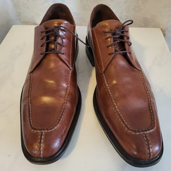 Cole Haan NikeAir Men's Slpit Toe, Oxford Dress Shoes, Size 13M, Brown