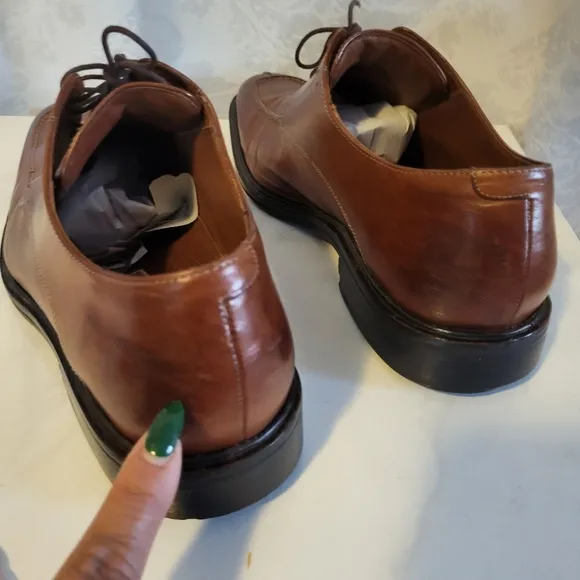 Cole Haan NikeAir Men's Slpit Toe, Oxford Dress Shoes, Size 13M, Brown