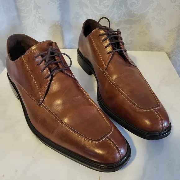 Cole Haan NikeAir Men's Slpit Toe, Oxford Dress Shoes, Size 13M, Brown