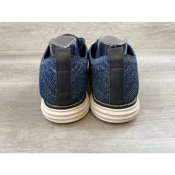 Cole Haan OriginalGrand C29902 Men's US 13M Blue Knit Athletic Sneaker Shoes