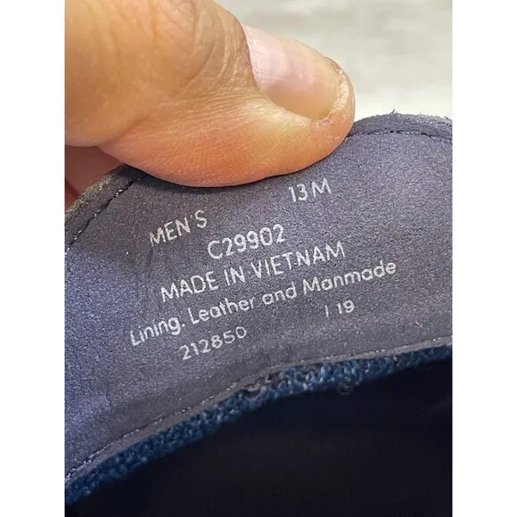 Cole Haan OriginalGrand C29902 Men's US 13M Blue Knit Athletic Sneaker Shoes