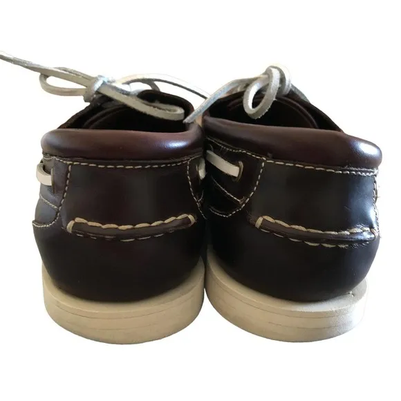 Cole Haan Pinch Road Trip Boat Shoes Brown Leather Loafer Men's Size US 8.5M