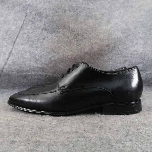 Cole Haan Shoes Mens 8.5 Oxford Classic Formal Leather Black Dress Event Lace Up