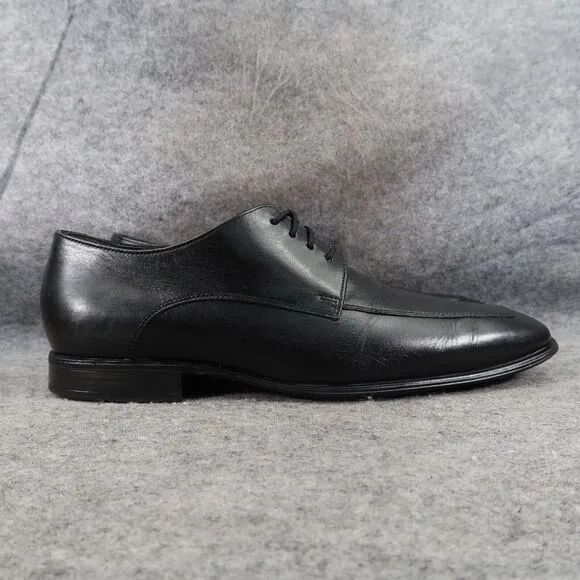 Cole Haan Shoes Mens 8.5 Oxford Classic Formal Leather Black Dress Event Lace Up