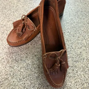 Cole Haan Tan  Tassel Loafers, 8 N