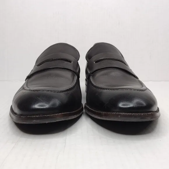 Cole Haan Warner Grand 360 Leather Penny Slip On Loafers Dress Shoes Sz 10M