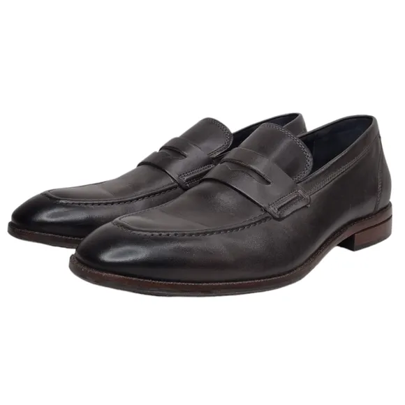 Cole Haan Warner Grand 360 Leather Penny Slip On Loafers Dress Shoes Sz 10M