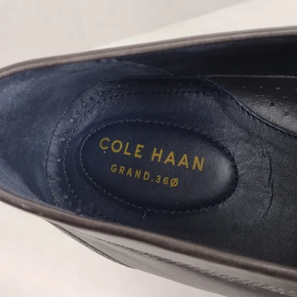 Cole Haan Warner Grand 360 Leather Penny Slip On Loafers Dress Shoes Sz 10M