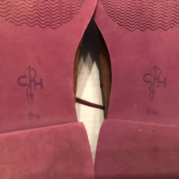 Cole Haan women's brown leather suede wingtip Oxford shoes  size: 8.5B