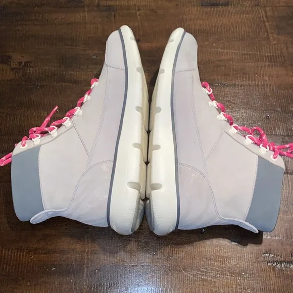 Cole Haan Zero Grand Pink and Gray hiking Boots with Athletic size 9.5