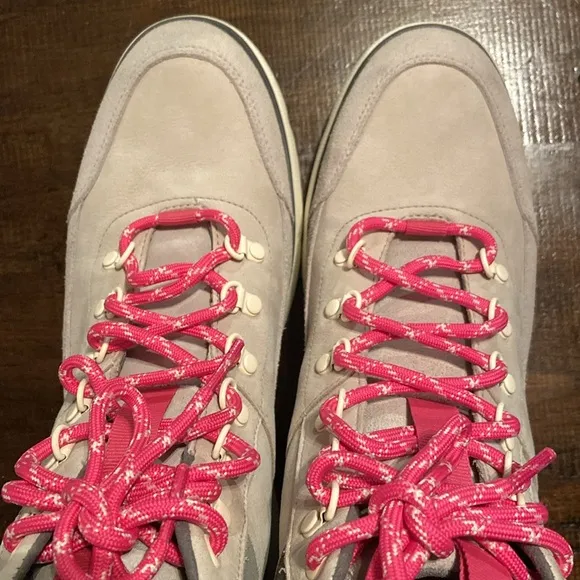 Cole Haan Zero Grand Pink and Gray hiking Boots with Athletic size 9.5