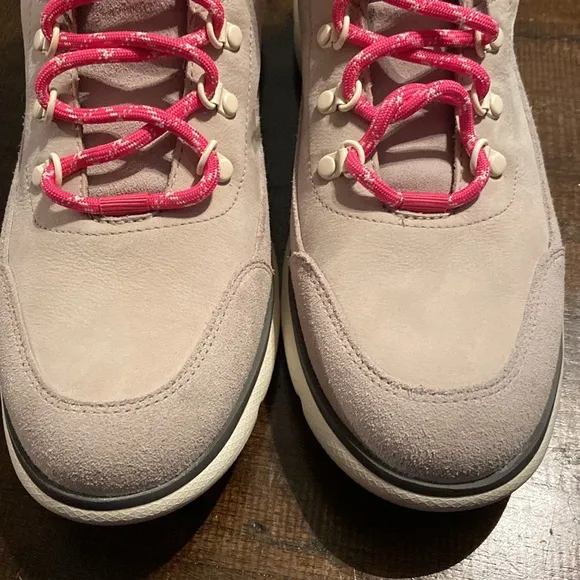 Cole Haan Zero Grand Pink and Gray hiking Boots with Athletic size 9.5