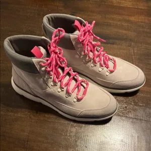 Cole Haan Zero Grand Pink and Gray hiking Boots with Athletic size 9.5