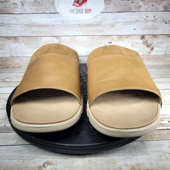 Cole Hann Men's Size 13M Zerogrand Lx Brown Open Toe Sandals