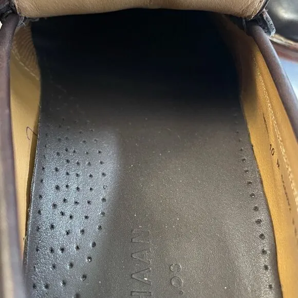 Cole Haan Grand OS Penny Loafers Brown Leather Men’s Shoes Size 10’M. Slip On