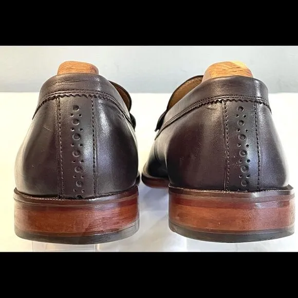 Cole Haan Grand OS Penny Loafers Brown Leather Men’s Shoes Size 10’M. Slip On