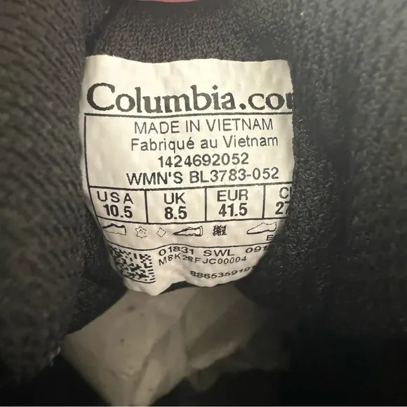 Columbia Newton Ridge Waterproof Hiking boots Size: 10.5
