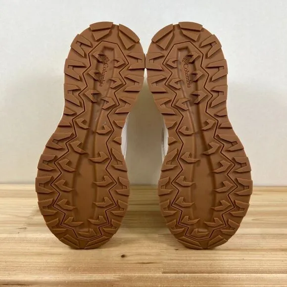 Columbia Landroamer Cozy winter boots womens 9 beige tan Leather NEW
