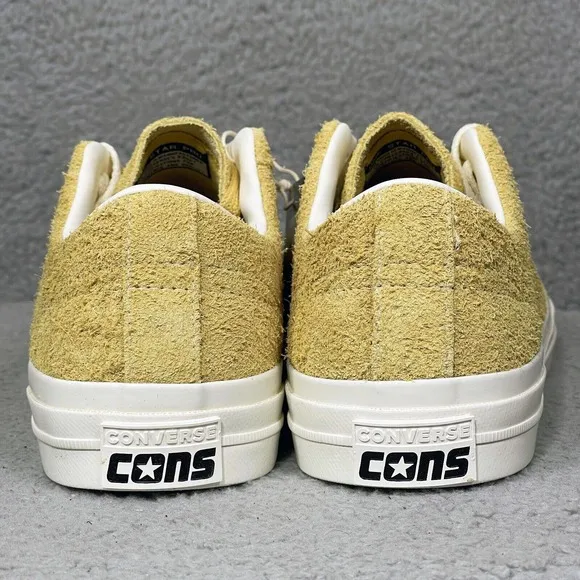 Converse One Star Pro Ox Mens Size 8.5 Sneakers Shoes Trailhead Gold Suede