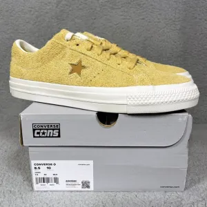 Converse One Star Pro Ox Mens Size 8.5 Sneakers Shoes Trailhead Gold Suede