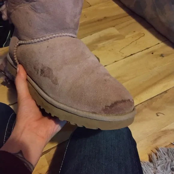 COPY - UGG Women's Pink &amp; Purple Bailey Bow II