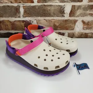 CROCS Classic Hiker Clog Stucco Purple Unisex Outdoor Sandals Men’s Sz 11 Malone