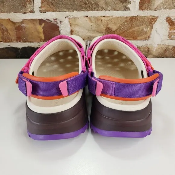 CROCS Classic Hiker Clog Stucco Purple Unisex Outdoor Sandals Men’s Sz 11 Malone
