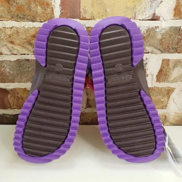 CROCS Classic Hiker Clog Stucco Purple Unisex Outdoor Sandals Men’s Sz 11 Malone