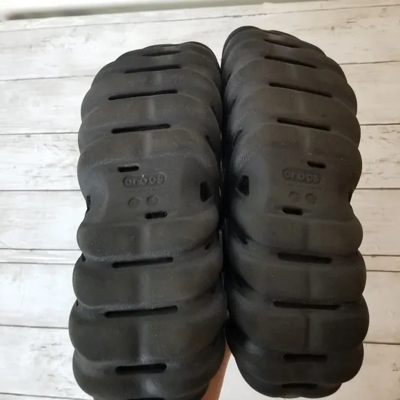 Crocs Echo Black Clog Sandals