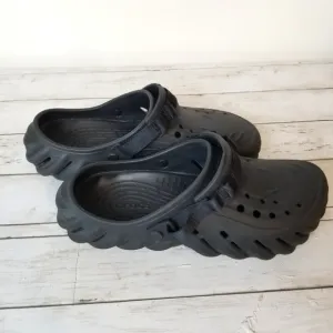Crocs Echo Black Clog Sandals