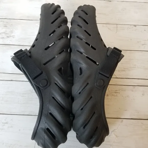 Crocs Echo Black Clog Sandals