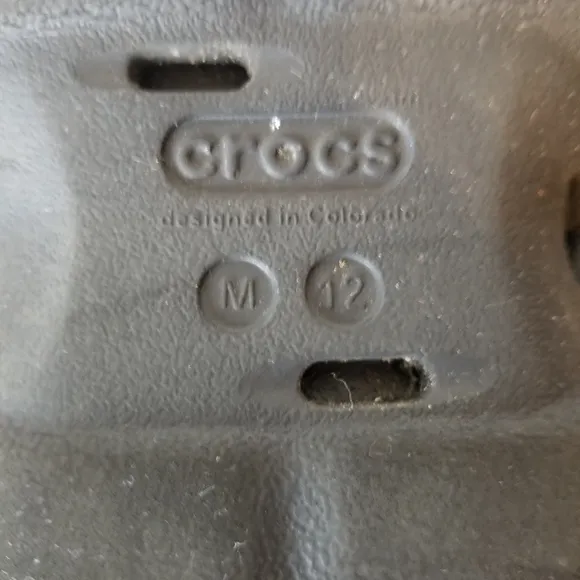 Crocs Echo Black Clog Sandals