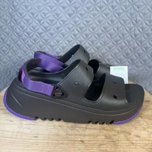 Crocs Hiker Xscape Sandals Men’s 13 Brown Purple New Hiking Outdoor