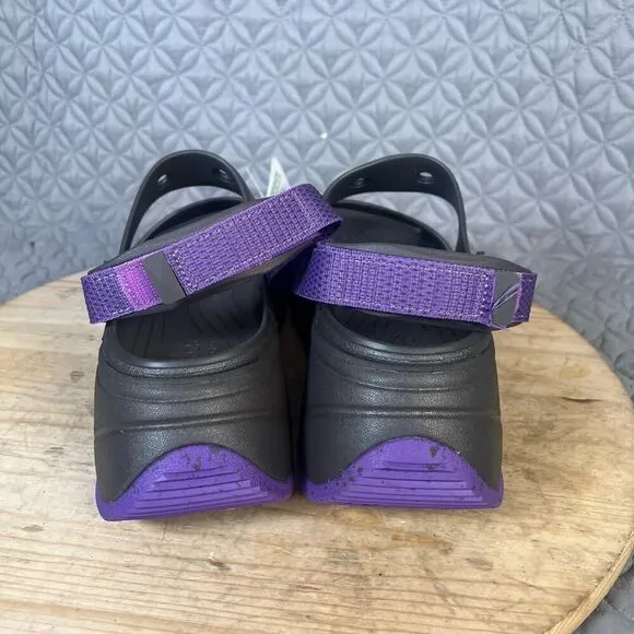 Crocs Hiker Xscape Sandals Men’s 13 Brown Purple New Hiking Outdoor