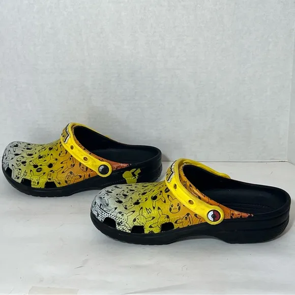 Crocs x Pokemon Pikachu Classic Clog‎ Size 5W 7M