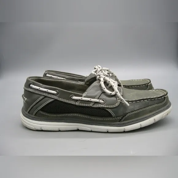 Croft &amp; Barrow Boat Shoes Men 9 Grey